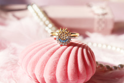 Sun & Moon Ring (2 pcs)