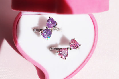 Double Heart Ring