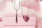 Heart & Sword Necklaces