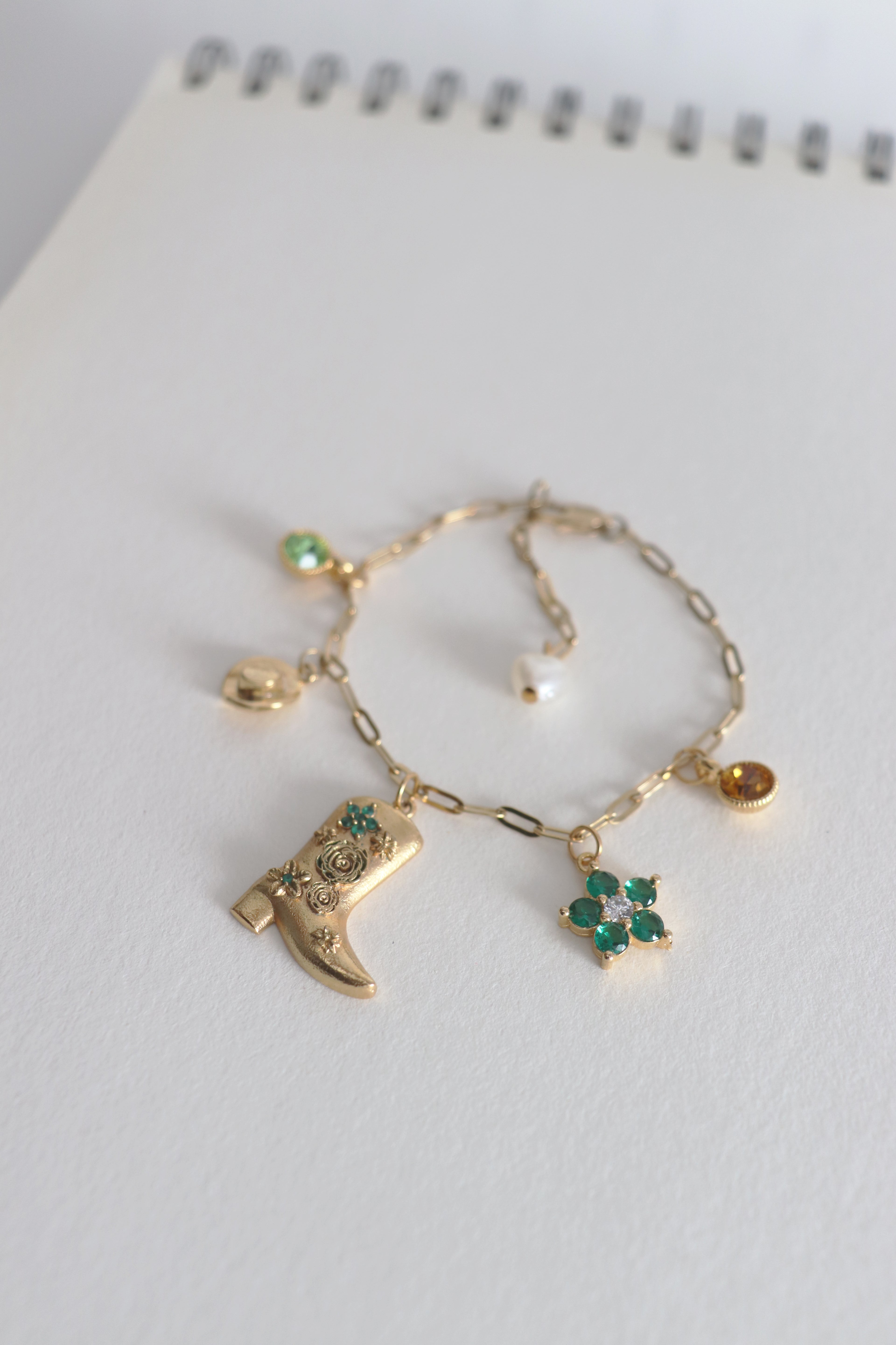 Anne-inspired Charm Bracelet
