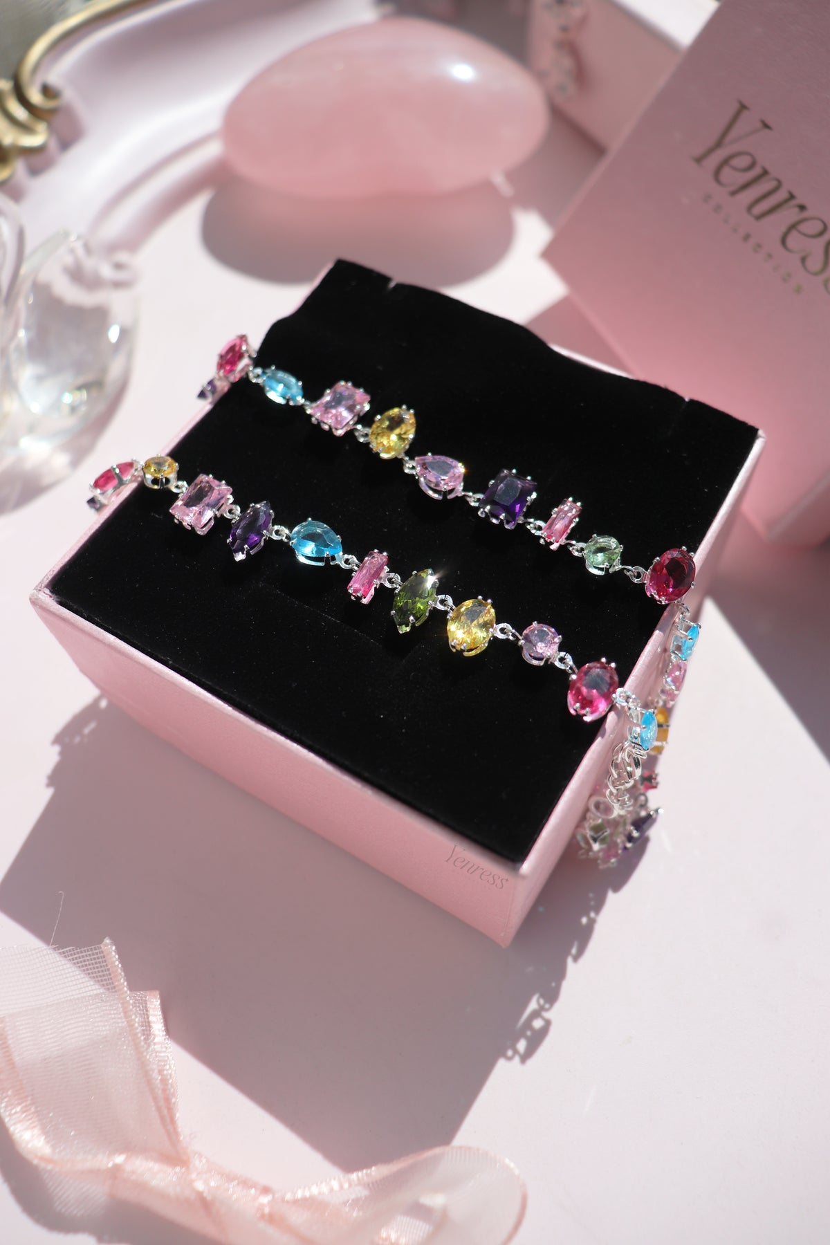 Color Pop Multicolor Stone Necklace