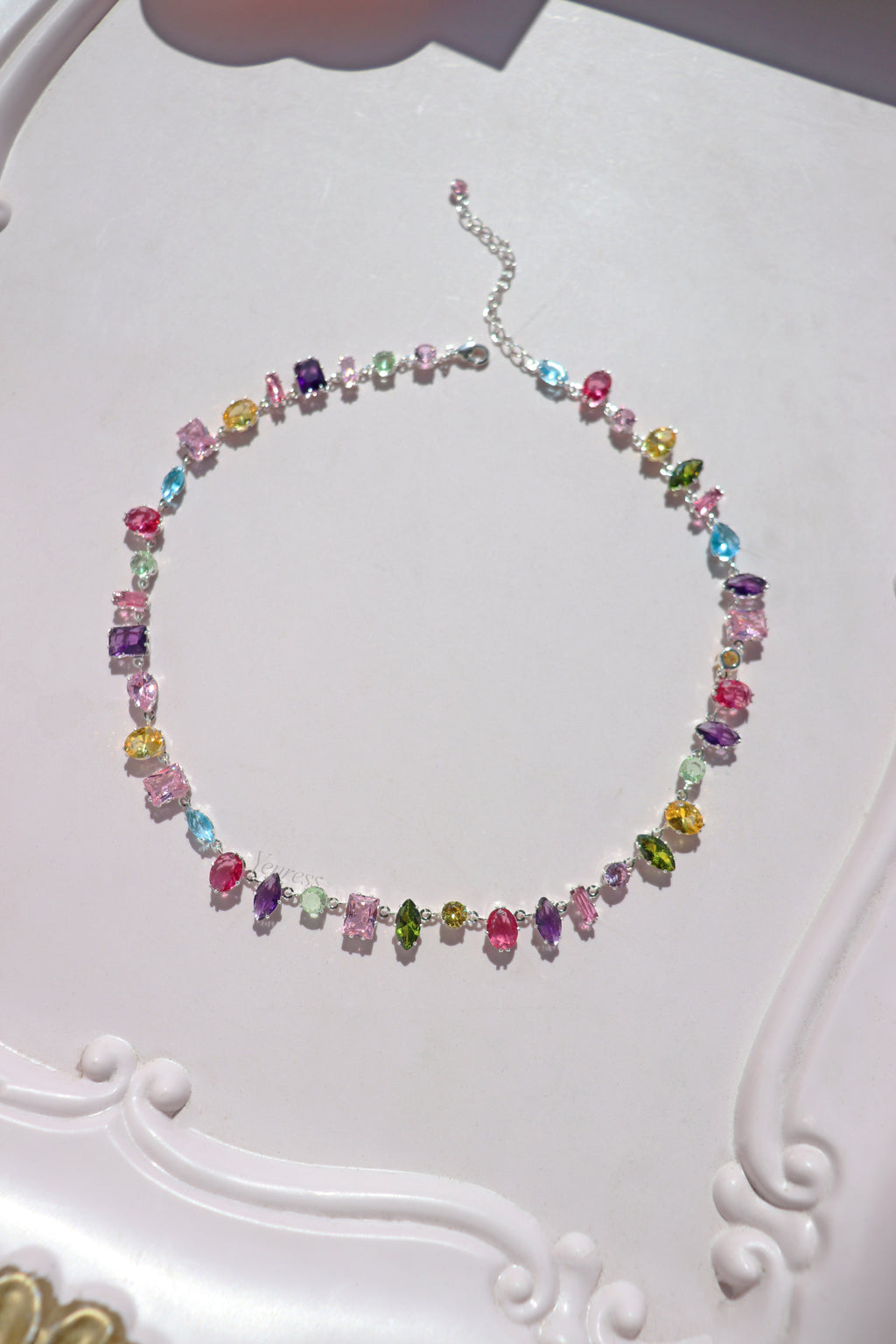 Color Pop Multicolor Stone Necklace