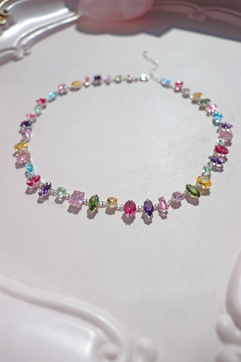Color Pop Multicolor Stone Necklace