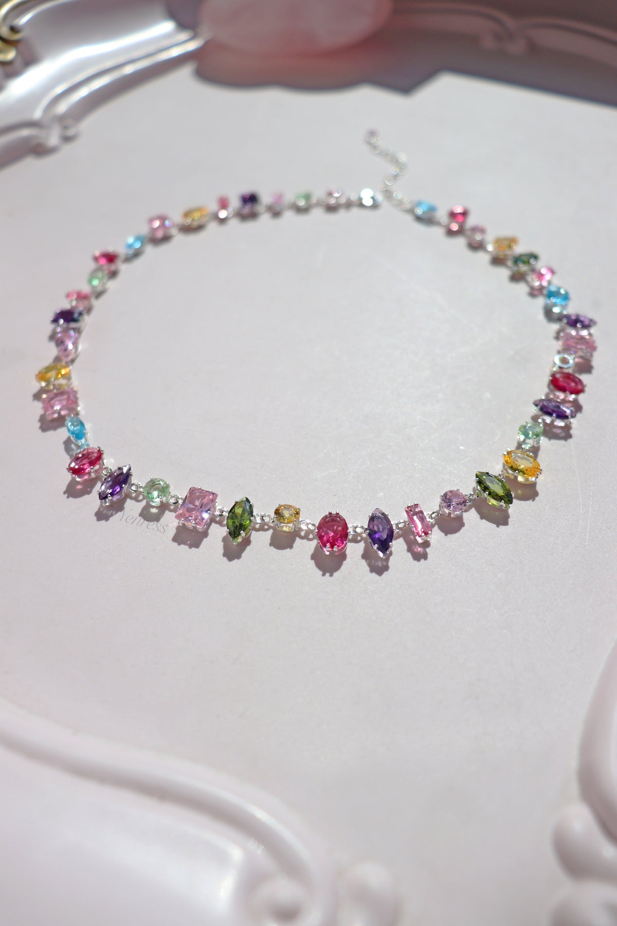 Color Pop Multicolor Stone Necklace