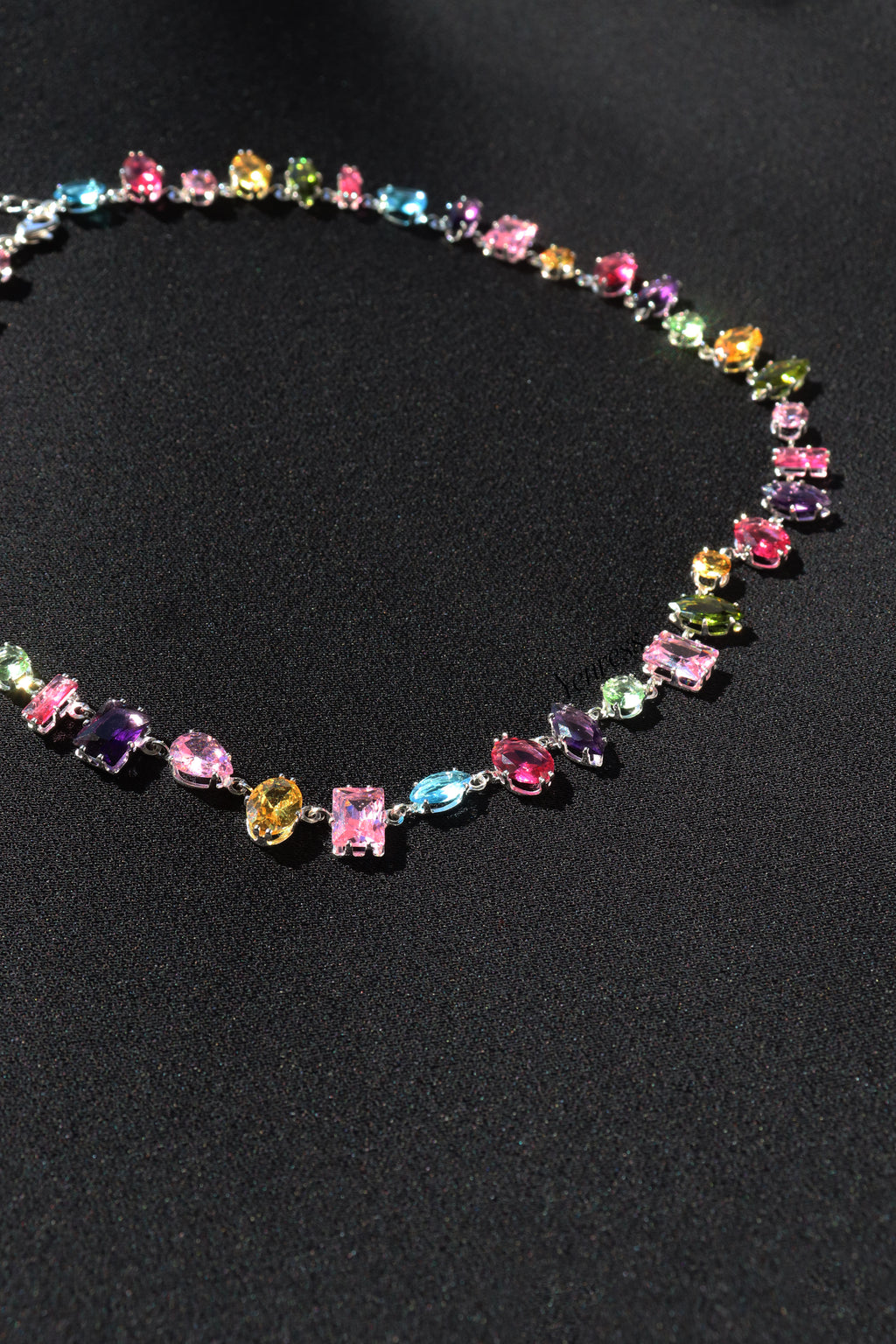 Color Pop Multicolor Stone Necklace