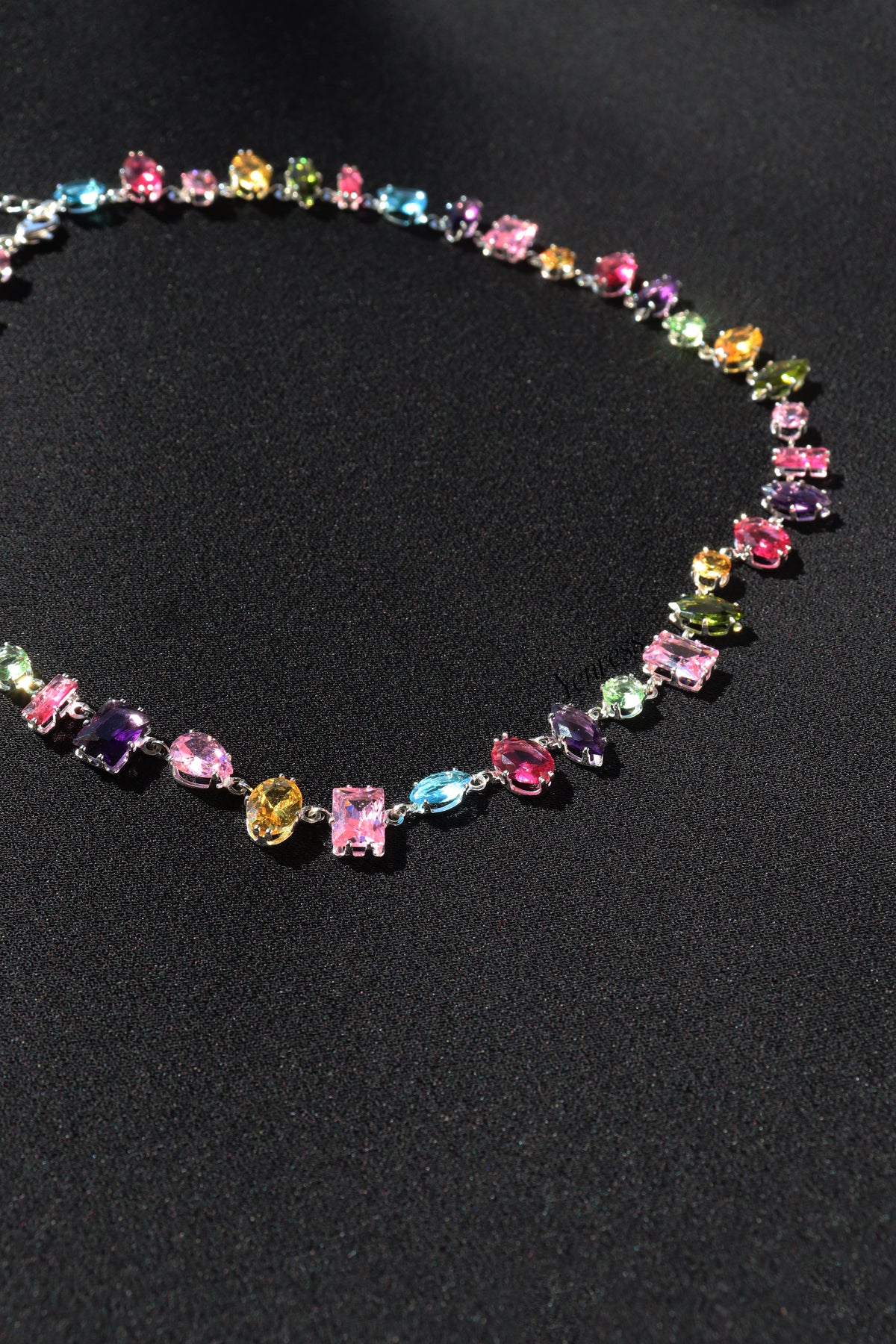 Color Pop Multicolor Stone Necklace