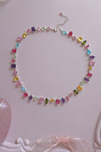 Color Pop Multicolor Stone Necklace