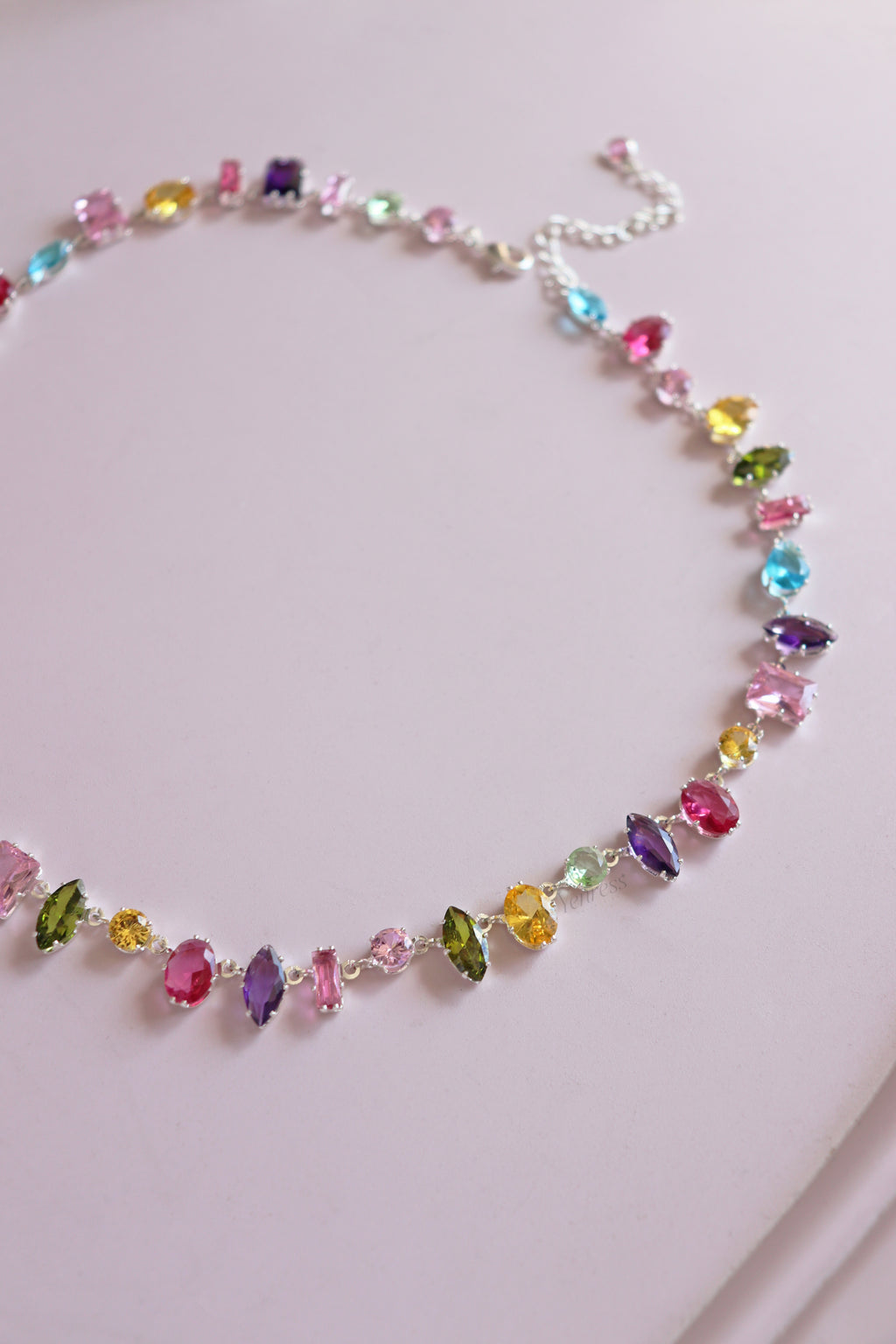 Color Pop Multicolor Stone Necklace