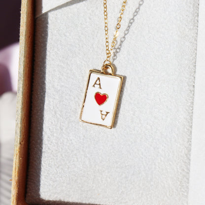 Ace Card Necklace