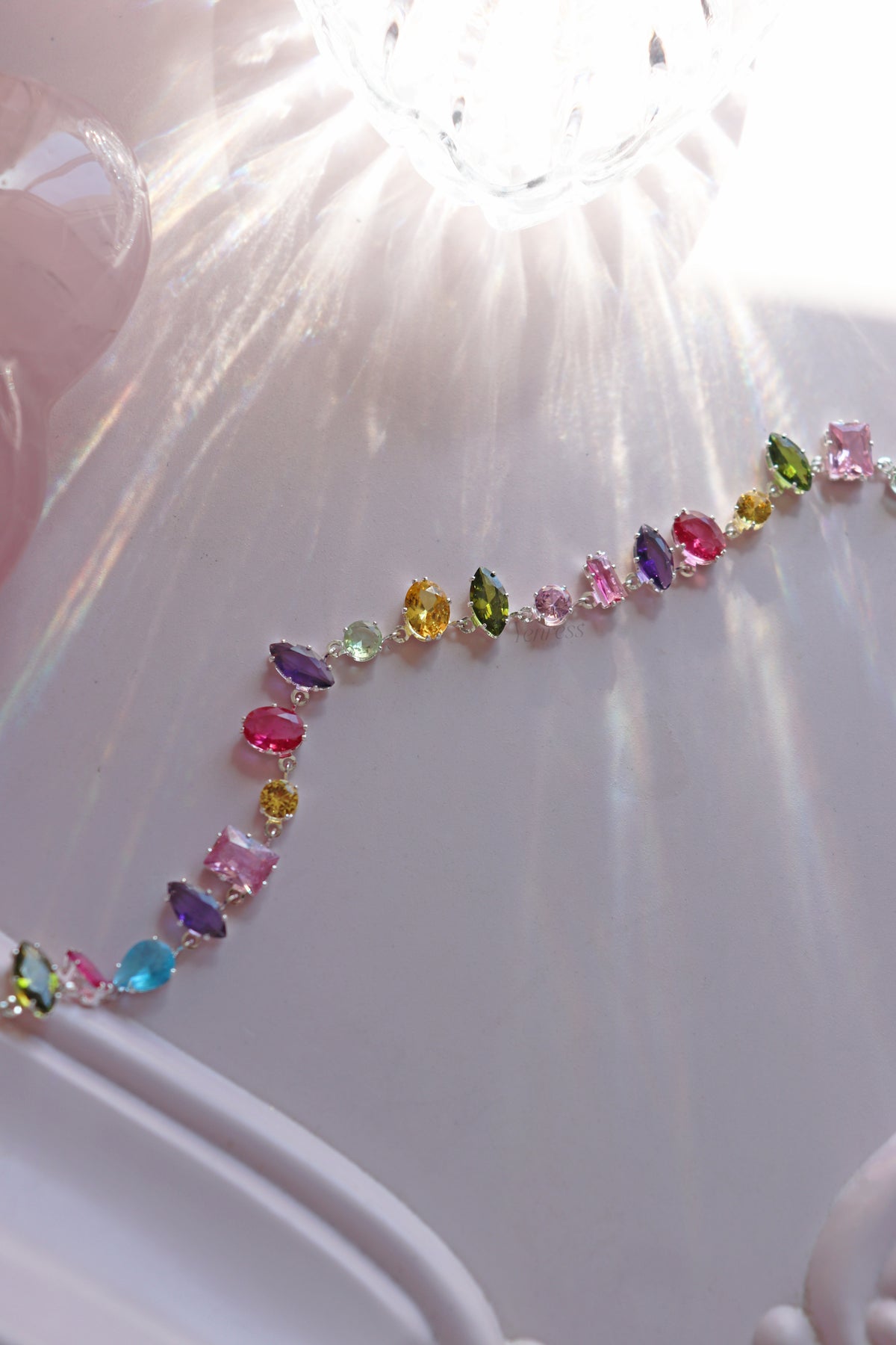 Color Pop Multicolor Stone Necklace