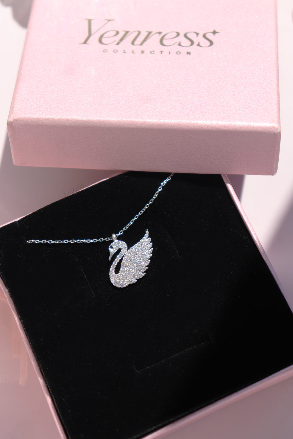 Swan 925 Sterling Silver Necklace