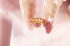 Spinning Rapunzel Sun Necklace & Ring Set