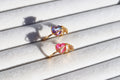 Cosmic Heart Ring