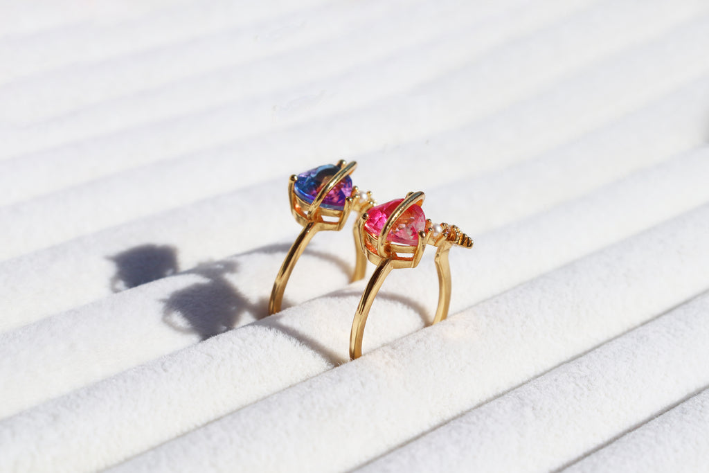 Cosmic Heart Ring