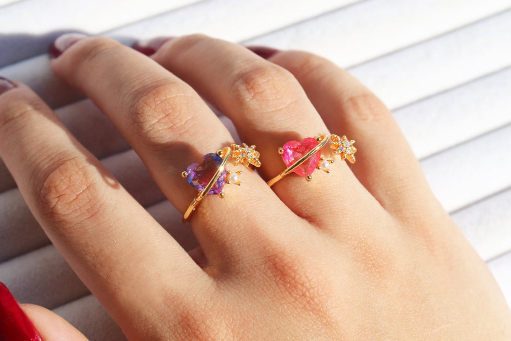 Cosmic Heart Ring