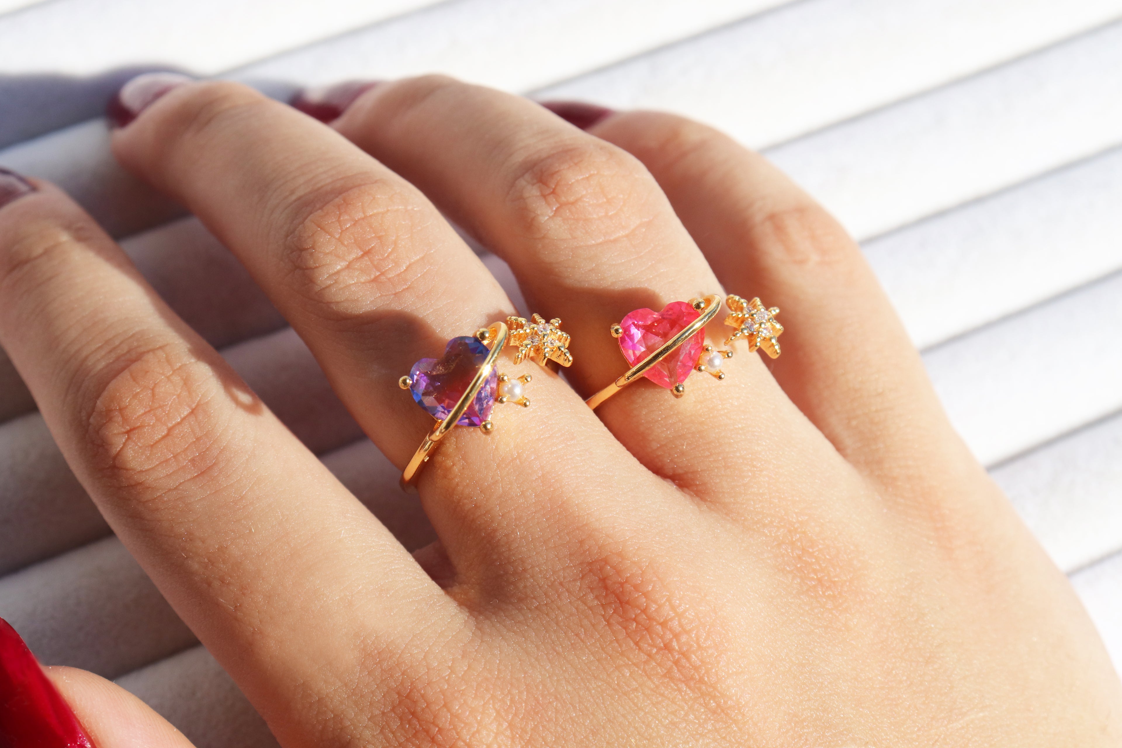 Cosmic Heart Ring