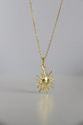 Sun 925 Sterling Silver Necklace