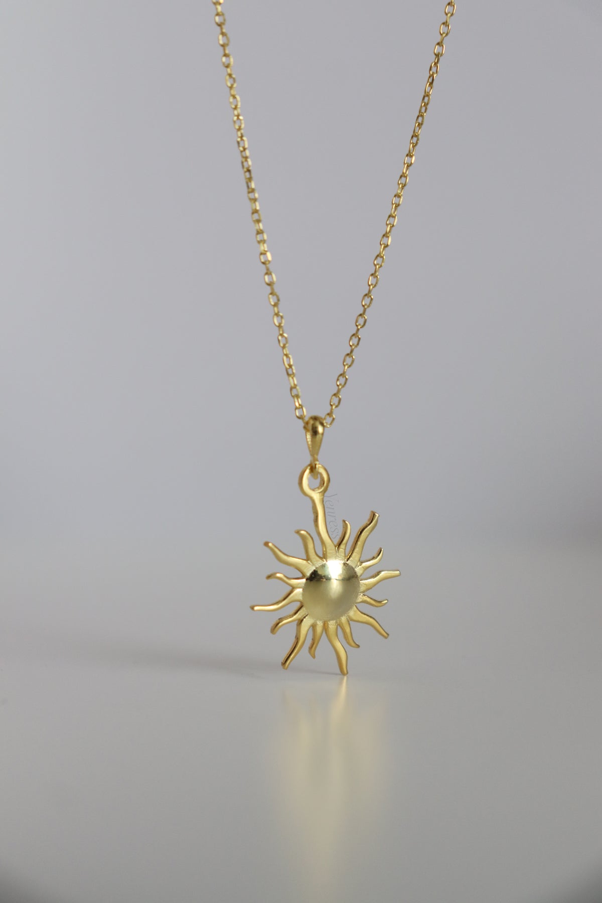 Sun 925 Sterling Silver Necklace