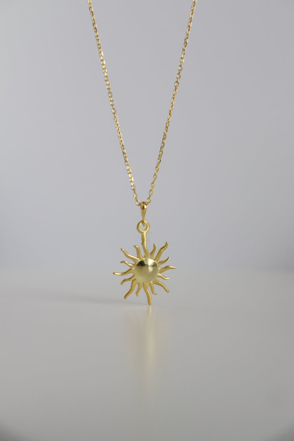 Sun 925 Sterling Silver Necklace