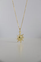 Sun 925 Sterling Silver Necklace