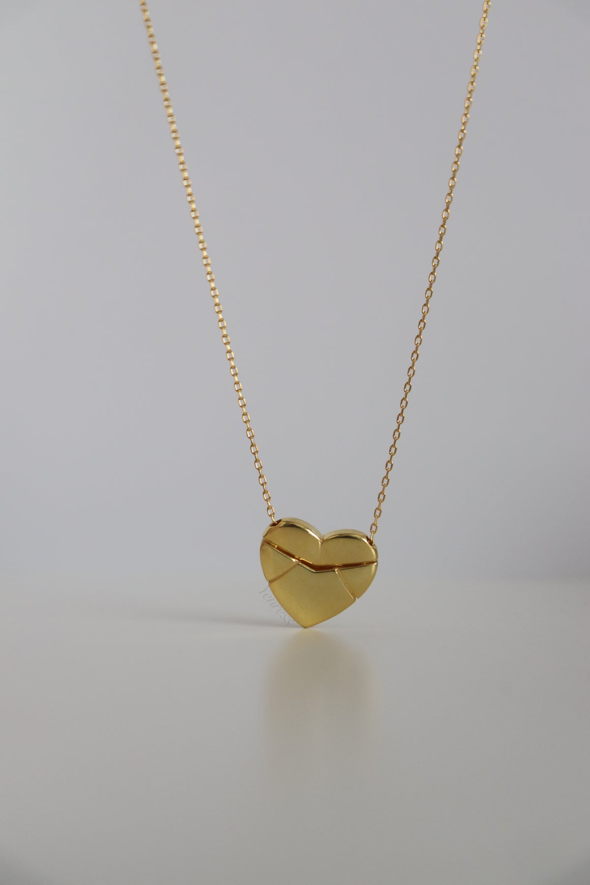 Love Letter 925 Sterling Silver Necklace (Engravable)