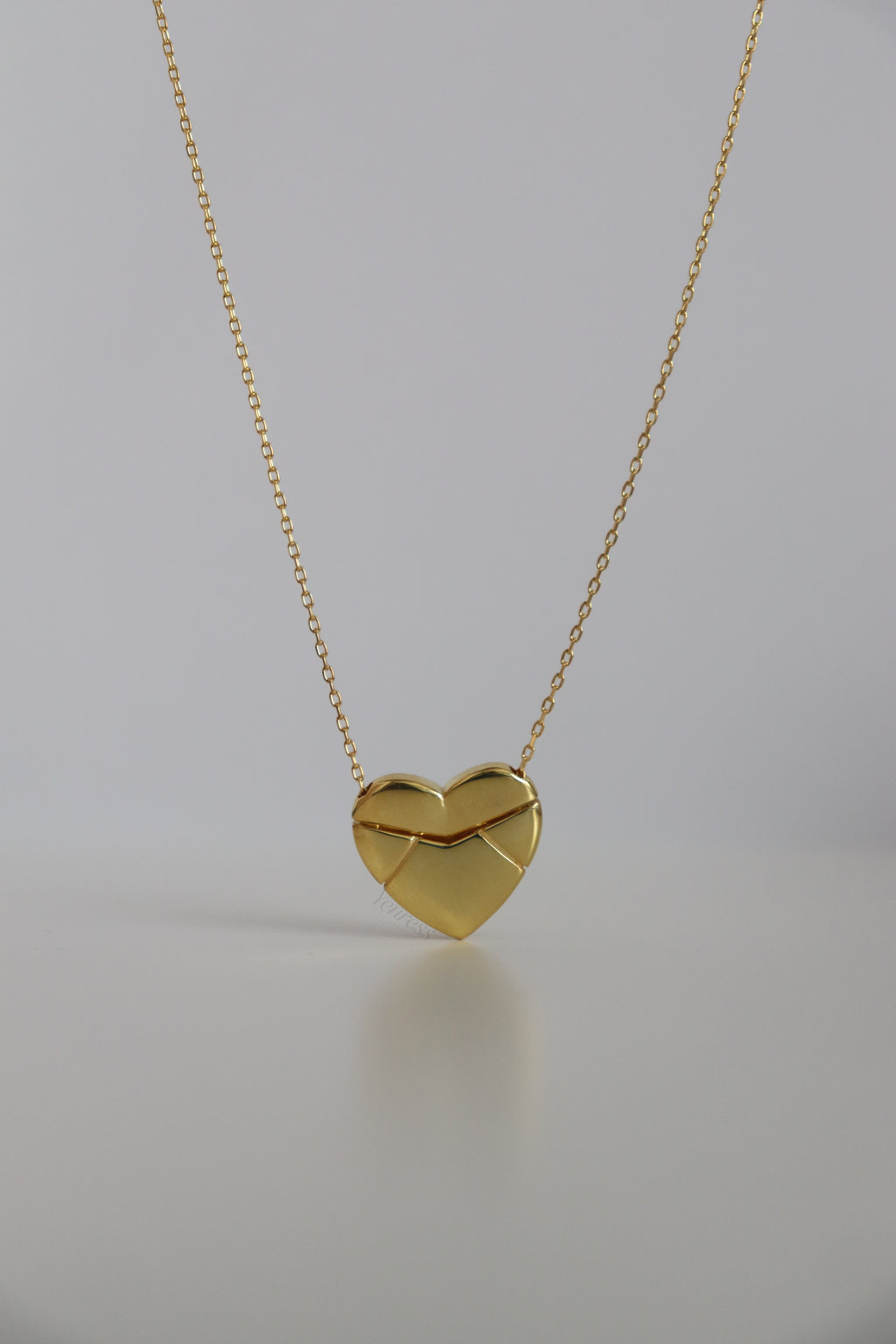 Love Letter 925 Sterling Silver Necklace (Engravable)
