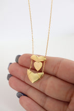 Love Letter 925 Sterling Silver Necklace (Engravable)