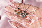 Coquette Ribbon Bow Necklace