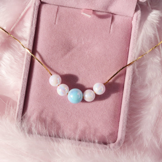 Elina Mermaid Pearl Necklace