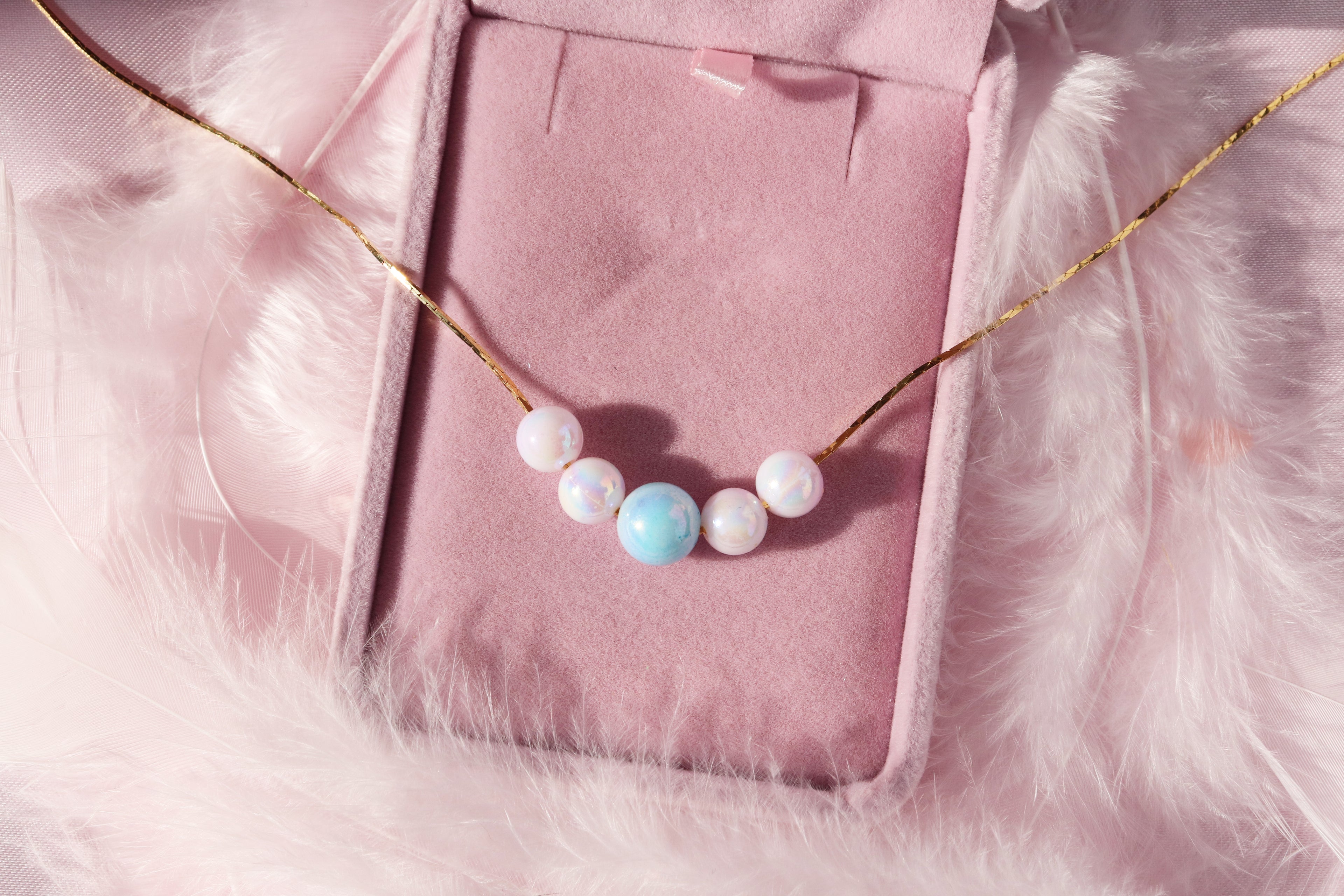 Elina Fairy and Mermaid Necklace Set