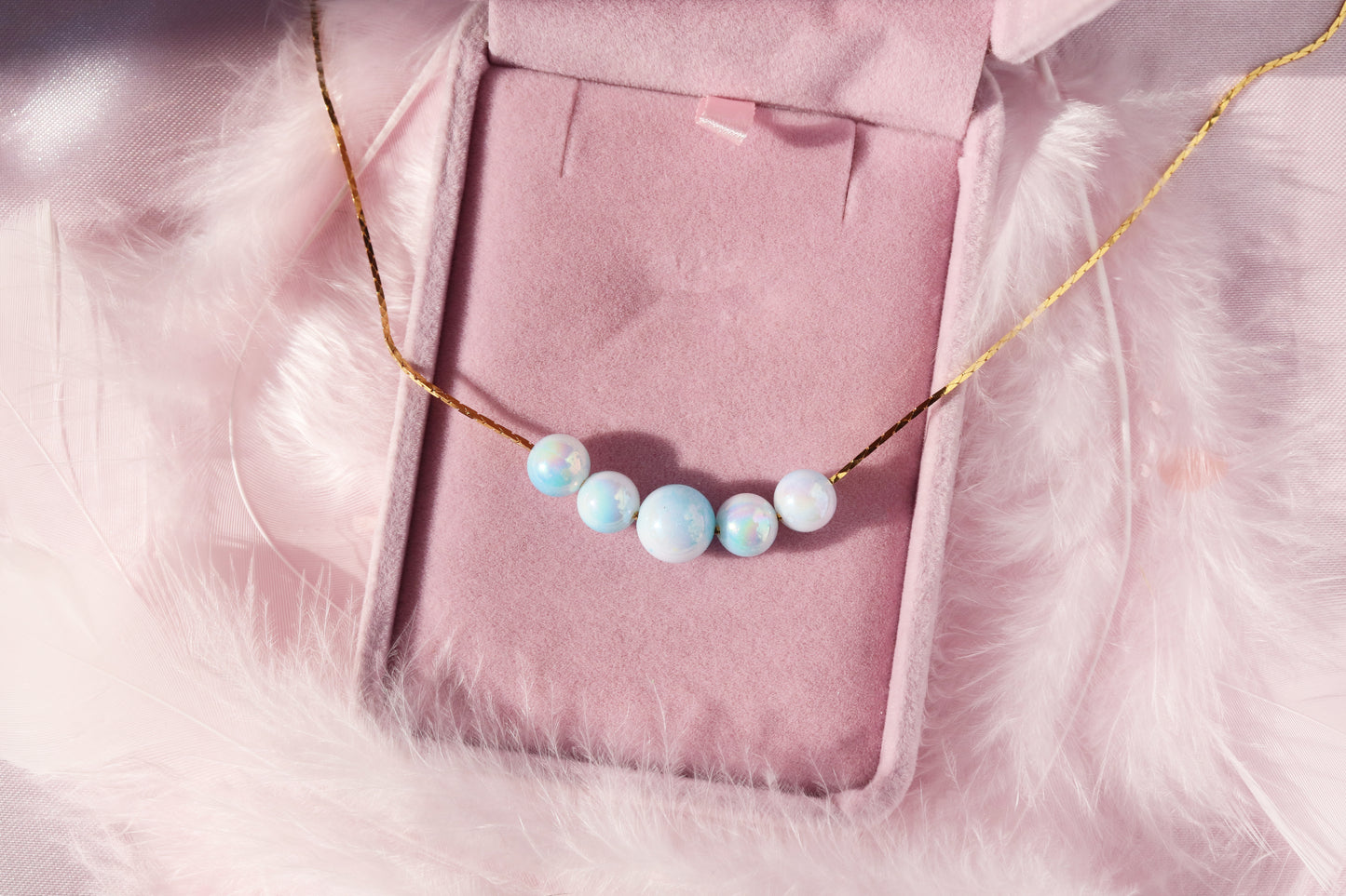 Elina Mermaid Pearl Necklace