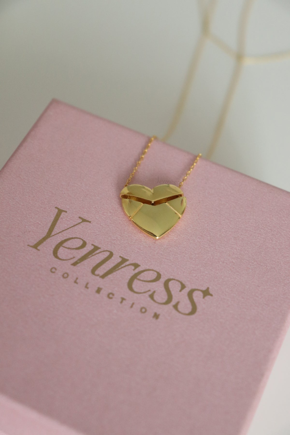 Love Letter 925 Sterling Silver Necklace (Engravable)