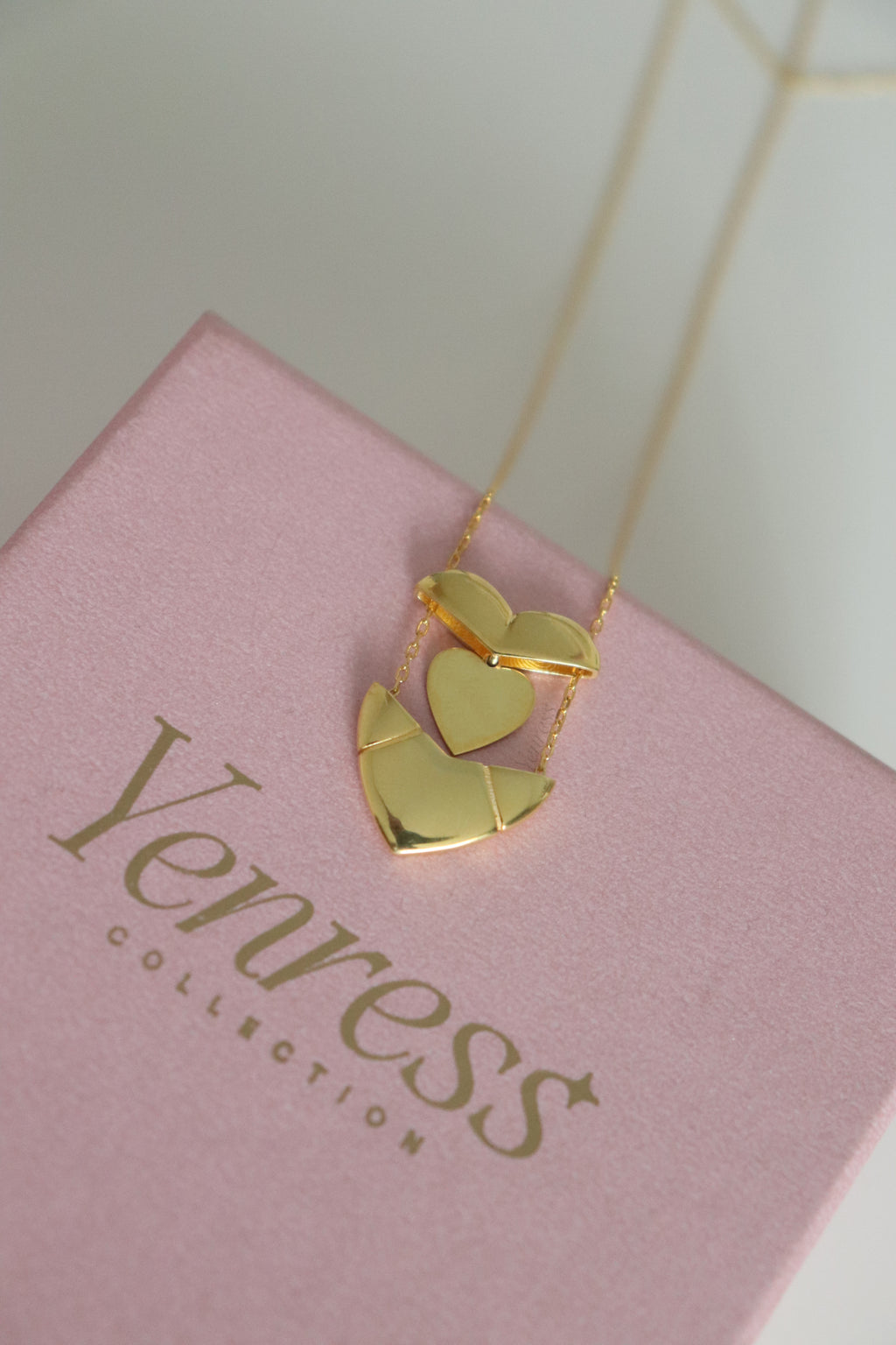 Love Letter 925 Sterling Silver Necklace (Engravable)