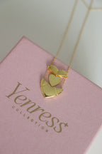 Love Letter 925 Sterling Silver Necklace (Engravable)