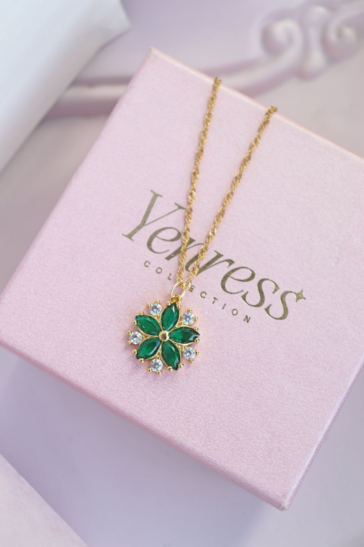 Crystal Bloom Necklace