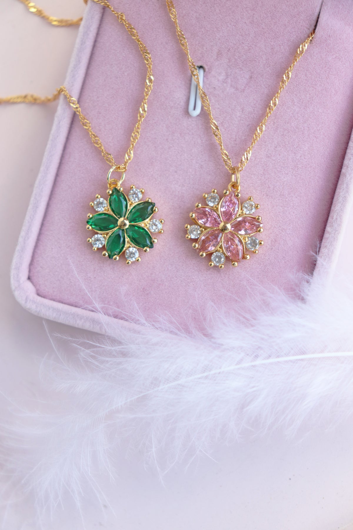 Crystal Bloom Necklace