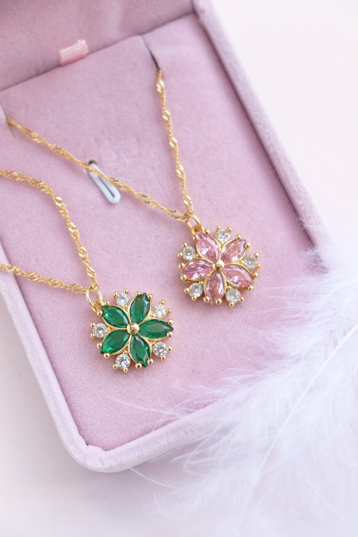 Crystal Bloom Necklace