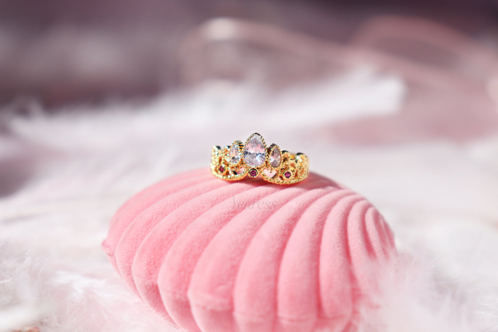 Rapunzel Crown Ring
