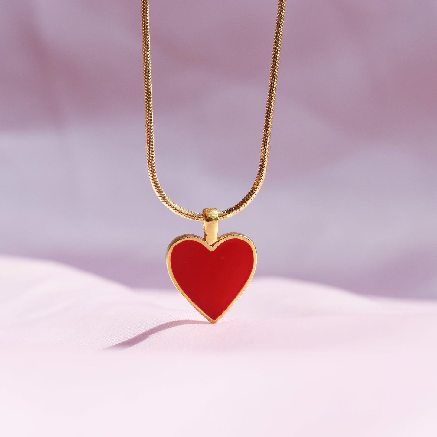 Red Heart Necklace