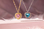 Princess and the Pauper Heart Necklace