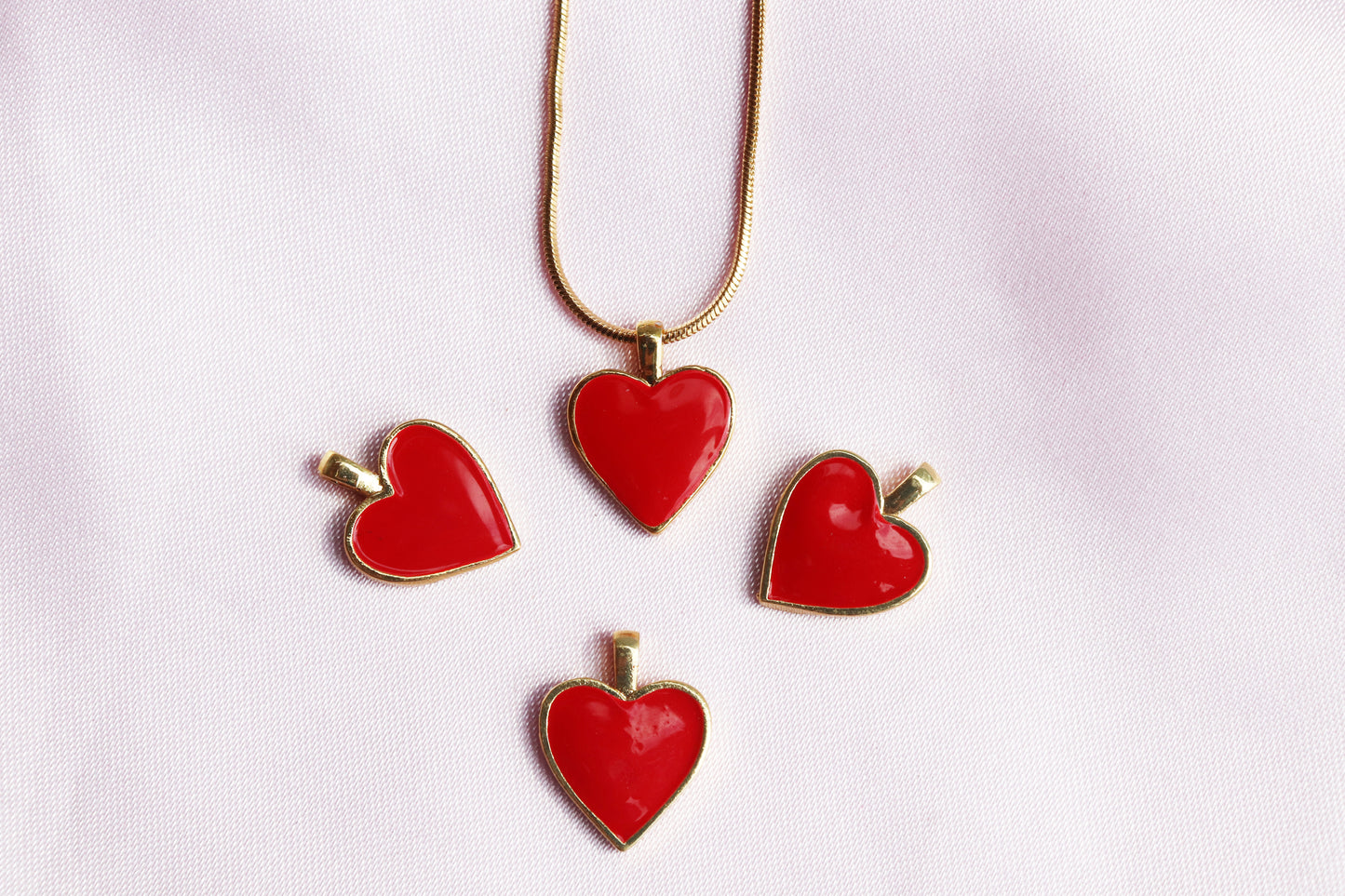 Red Heart Necklace