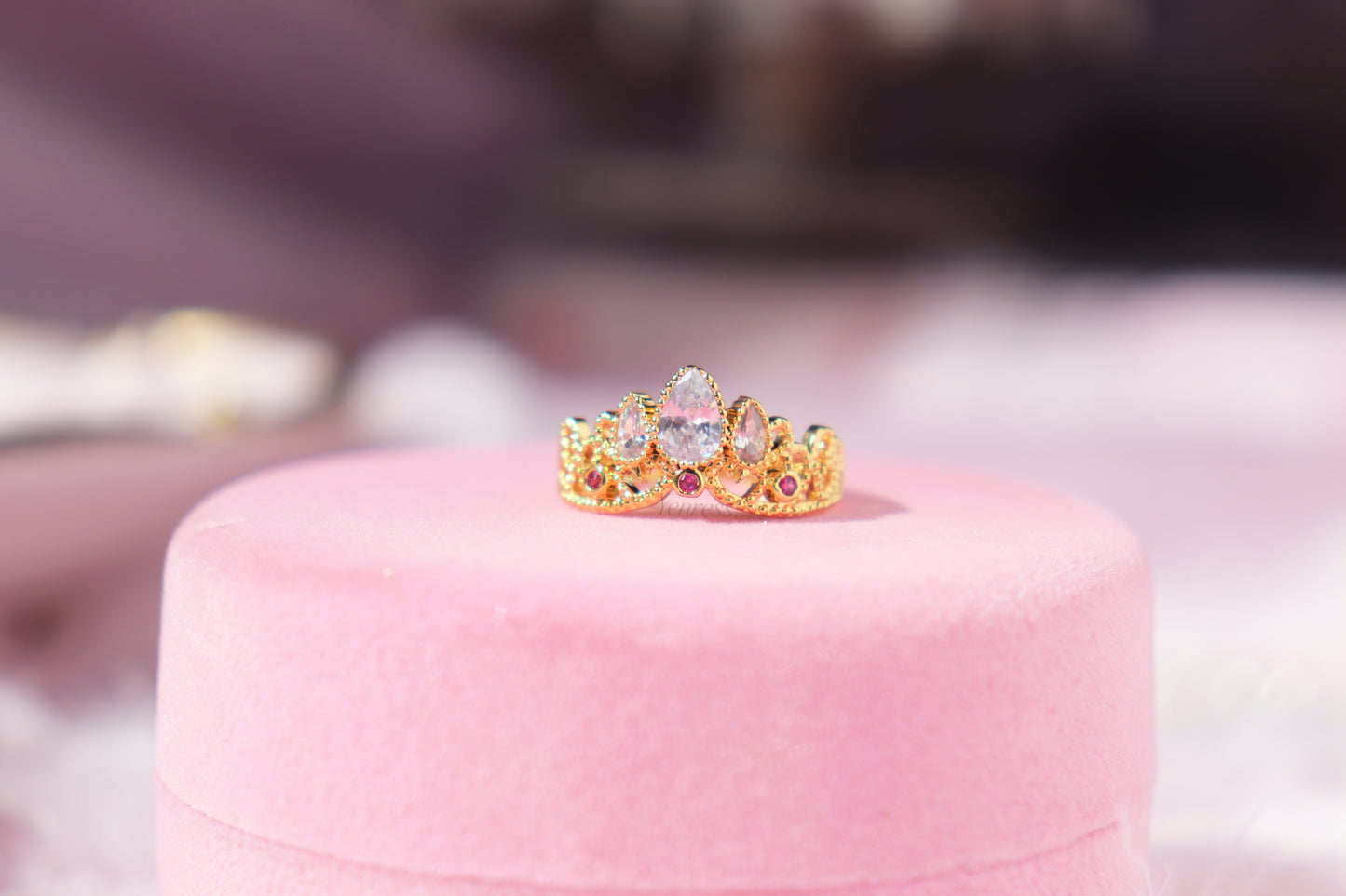 Rapunzel Crown Ring