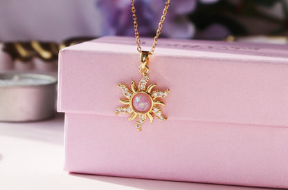 Rapunzel Sun Necklace | Steel