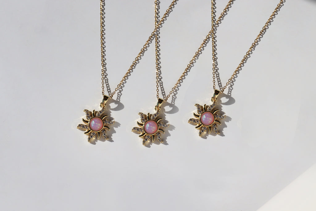 Rapunzel Sun Necklace | Steel