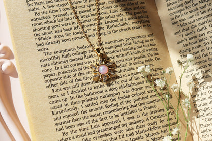 Rapunzel Sun Necklace | Steel