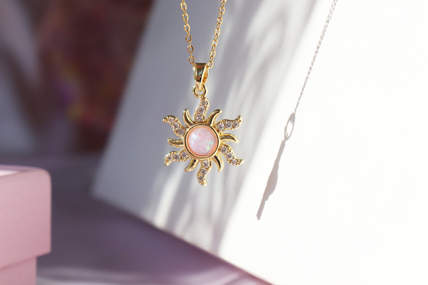 Rapunzel Sun Necklace | Steel