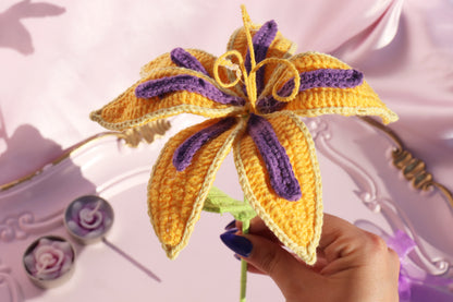 Rapunzel Sundrop Crochet Flower 2