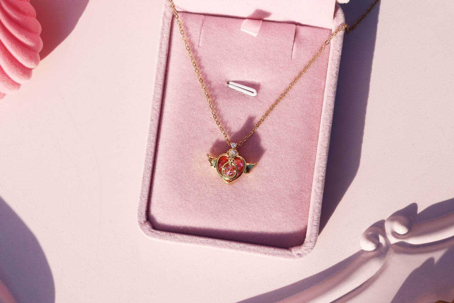 Cosmic Heart Compact Necklace