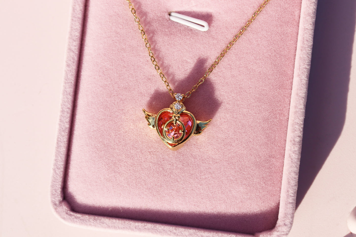 Cosmic Heart Compact Necklace