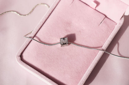 Cube Letter Necklace